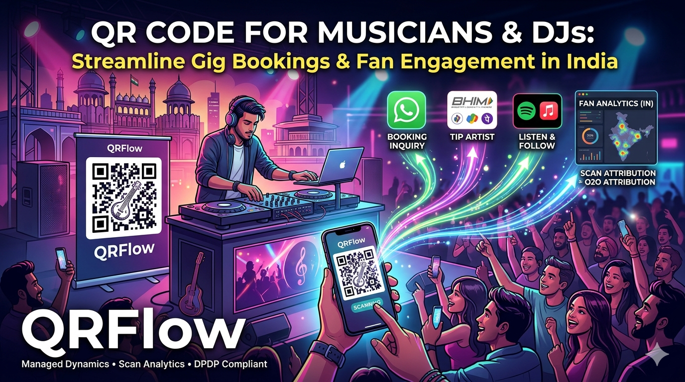 QR Code for Musicians & DJs: Streamline Gig Bookings & Fan Engagement in India